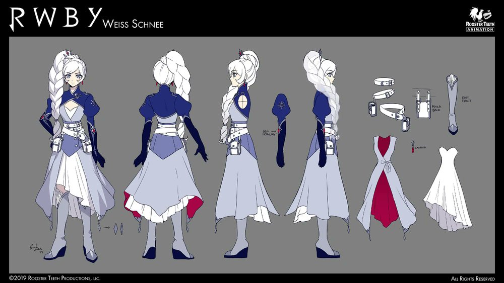 2nd Warner Bros. Character of the Day is:  
Weiss Schnee from the RWBY franchise   

#WarneroftheDay #RWBY #RoosterTeeth