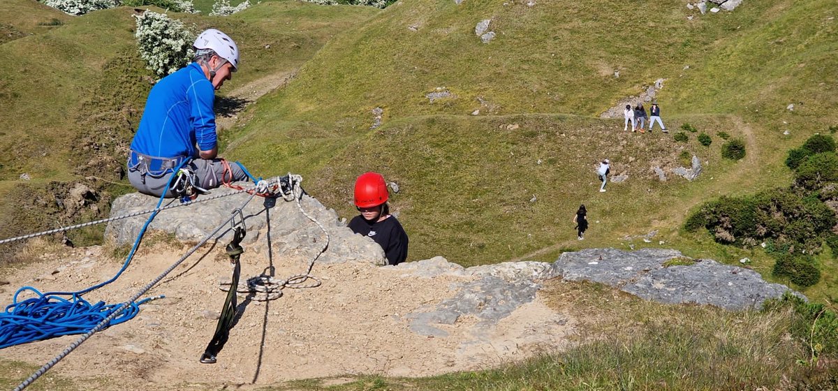 Congratulations Lacey, who took on the 'big' abseil challenge!