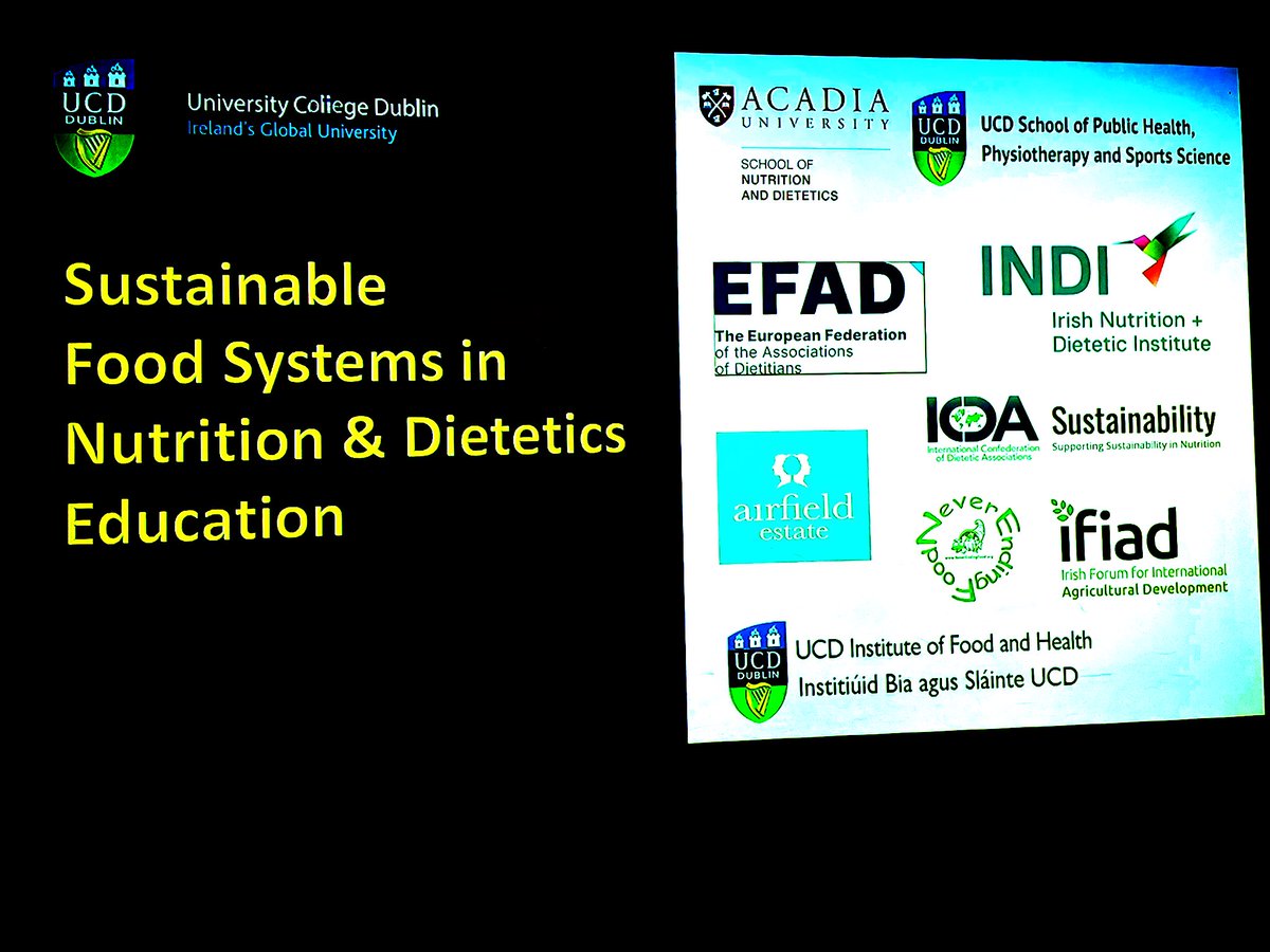 Global networking: Food systems in Nutrition and Dietetics. An event for sharing knowledge,
discuss and learn about this interesting topic. #NutritionDieteticsSFS #healthyandsustainablediets #planetaryhealth