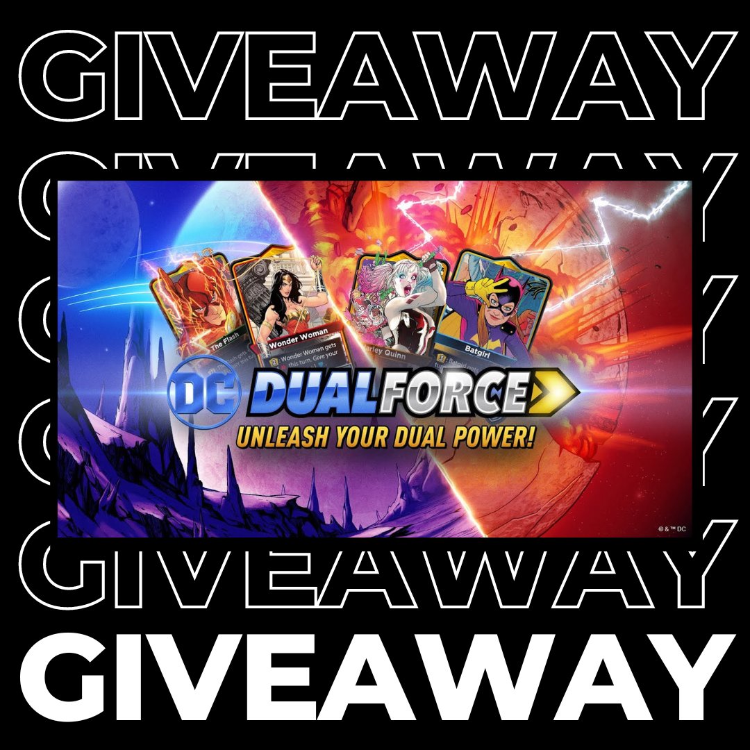 I'M GIVING AWAY THE FIRST 100 DC DUAL FORCE BETA KEYS!

To enter:
✅Follow
✅Like
✅Retweet
✅Enter your contact info here: forms.gle/hUuZff4BCEqNt4…

(beta is open 6/16 - 6/18)