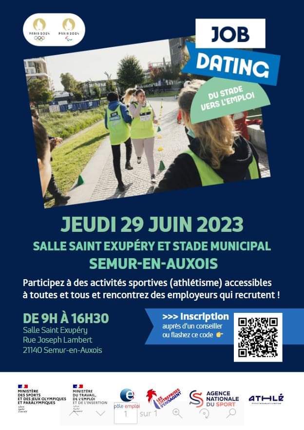 Après #Auxerre le #DSVE se déroulera @SemurEnAuxois le 29 juin. Incrivez vous ! @FédérationAthletisme @poleemploi_bfc @pole_emploi @Saulnier_Ber @YassSabri