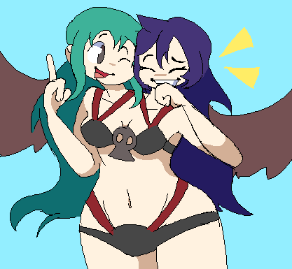 VivisHeadspace's tweet photo. Put another couple FanPros together for a conjoined twins AU!! I kinda just wanted to doodle something cool, so these two seemed like a nice fit...! https://t.co/CXjCjuDdlv