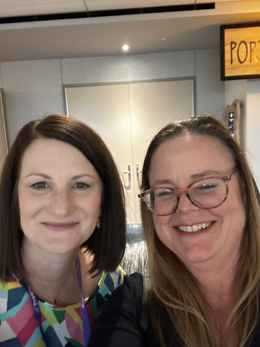 Ran into a college friend after not seeing each other for approximately 30 years! 💜#SFA #WeLeadTX #PrincipalLife