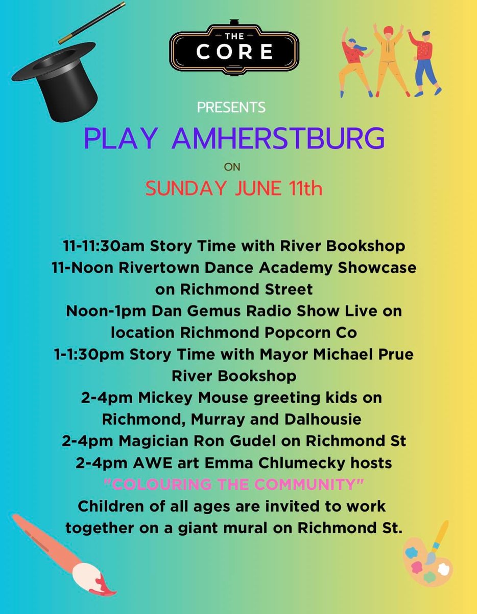 Looks like great family fun this weekend.