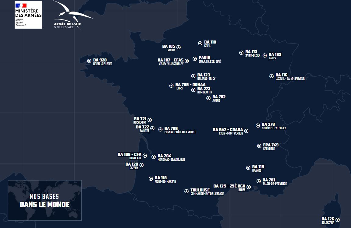 NicolasPichot6's tweet image. 🔴CHEMTRAILS - Les avions qui participent aux opérations d'épandages aériens viennent-ils des bases militaires aériennes françaises ?
👉 air.defense.gouv.fr/node/57
📢 ⚡️⚡️⚡️