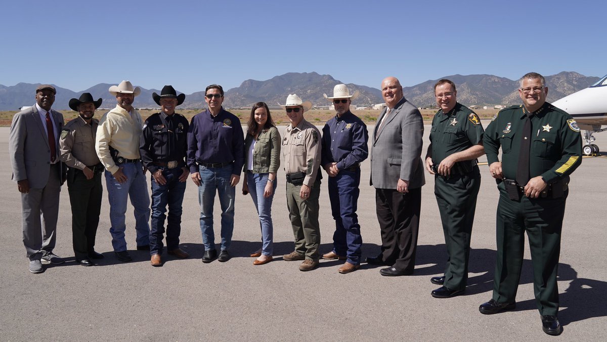 I was proud to announce that Florida will be partnering with sheriffs across the nation to work together to uphold the law.

We will step up to fill the void left by the Biden administration’s dereliction of duty.