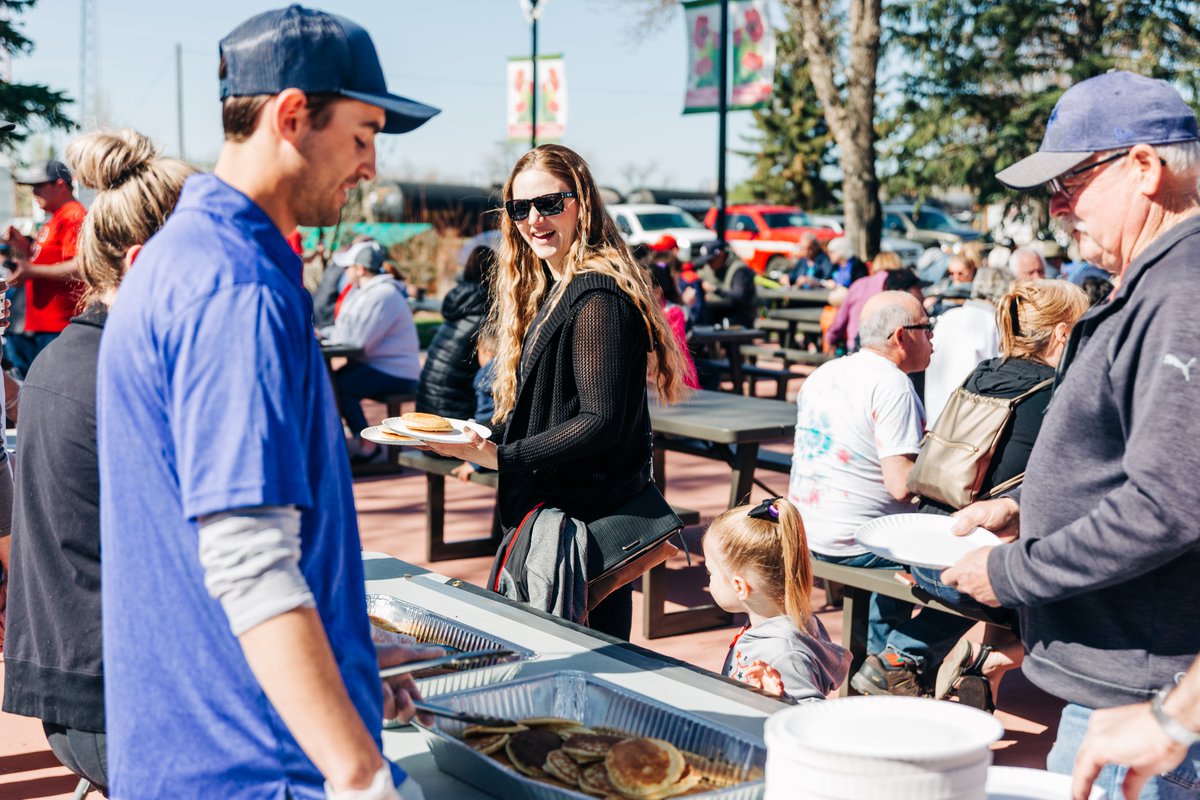 🥞 Will you be joining us for our pancake breakfast tomorrow!? 🍽️ 📅 Friday, June 9th ⏰ 7:00 AM - 9:00 AM 📍 Veteran's Park See you there!