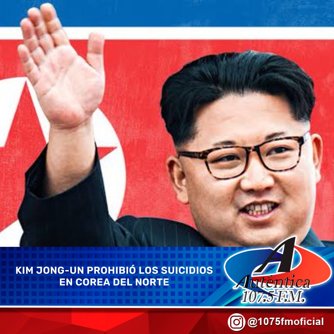 #8Jun | Internacionales    

Kim Jong-un prohibió el suicidio en el país ya que considera que se trata de un acto de “traición al socialismo”.    

Foto | Cortesía    

#CoreadelNorte #Prohibido #Suicidio #Ley #NuevaLey #KimJongUn #TRV #ElPeriodiquito #Autentica1075FM