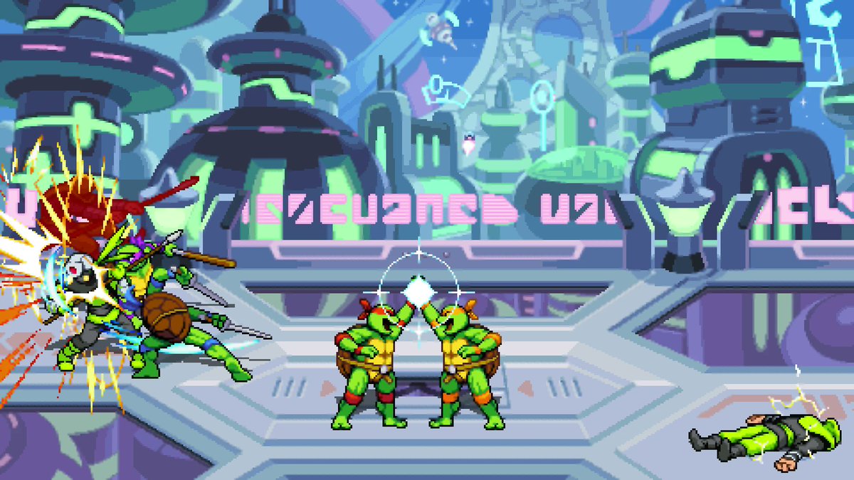 CinematizandoOf's tweet image. Imagens de Dimension Shellshock, DLC de Teenage Mutant Ninja Turtles: Shredder’s Revenge, que chegará em breve

#DimensionShellshock #TeenageMutantNinjaTurtles #TeenageMutantNinjaTurtlesShreddersRevenge #UsagiYojimbo