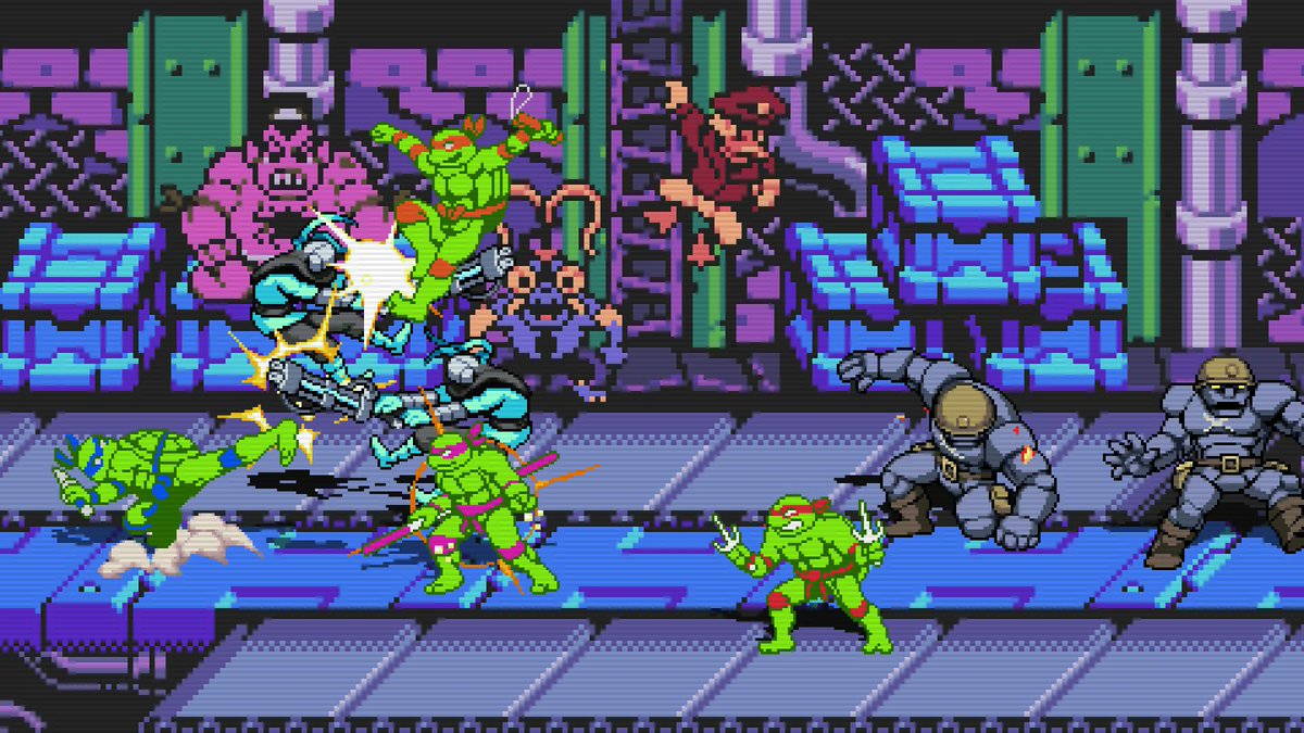 CinematizandoOf's tweet image. Imagens de Dimension Shellshock, DLC de Teenage Mutant Ninja Turtles: Shredder’s Revenge, que chegará em breve

#DimensionShellshock #TeenageMutantNinjaTurtles #TeenageMutantNinjaTurtlesShreddersRevenge #UsagiYojimbo