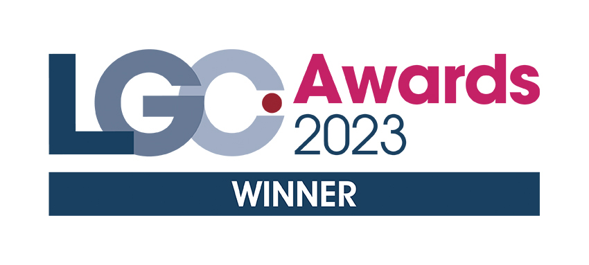 The very special Lifetime Achievement Award goes to Carolyn Downs - former chief exec of Brent, the LGA and many other important roles. Congratulations! #LGCAwards