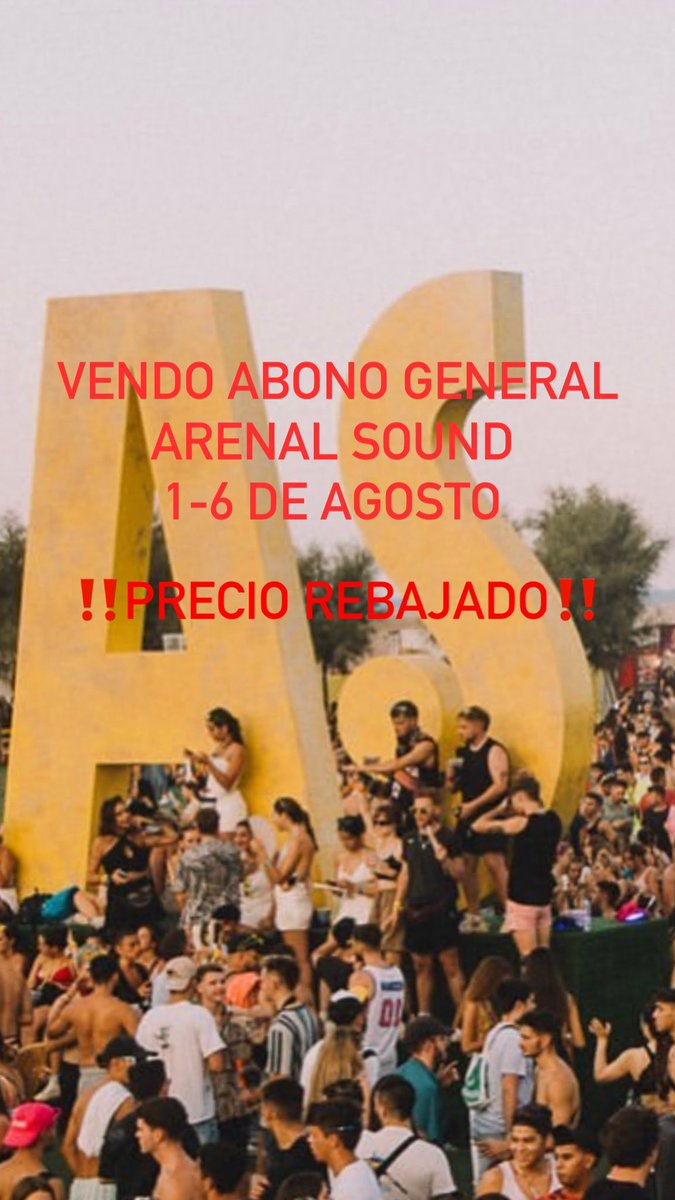 Jisaacc's tweet photo. #arenalsound #arenalsound2023 @ArenalSound https://t.co/qHtUB4tV2m