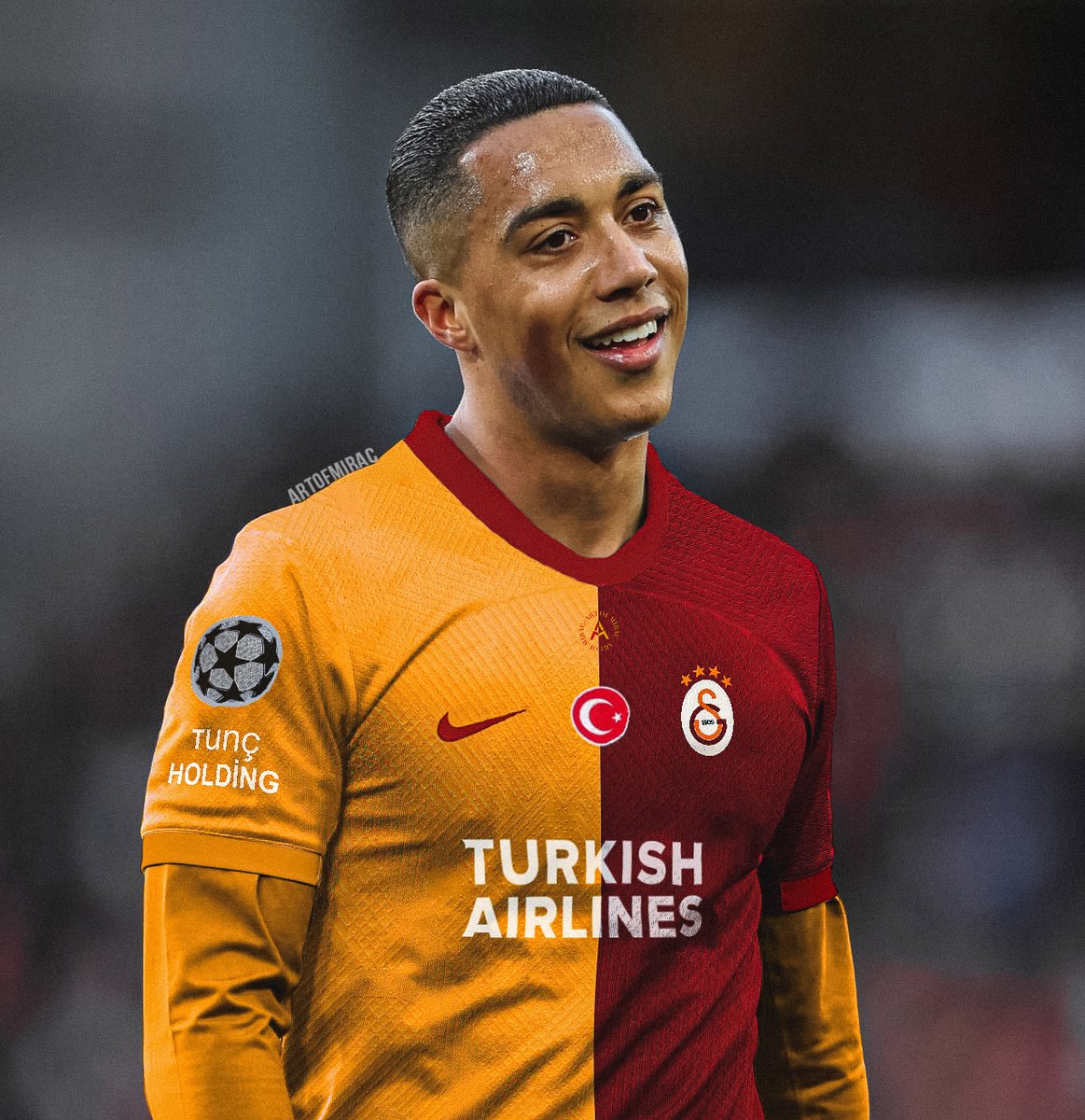 TuncCag58's tweet photo. Okan Buruk: "Tielemans için Come to Galatasaray'a başlayalım 😄" https://t.co/z8WM2EMDaI