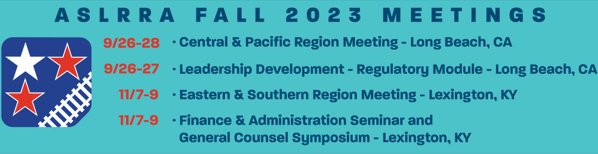 ASLRRA's tweet photo. Registration for our fall events is now open! 

Take advantage of early bird rates now when you sign up for our regional meetings, Finance &amp; Administration Seminar or General Counsel Symposium. https://t.co/GZmOlg4xQF https://t.co/GPXEt0tAsJ