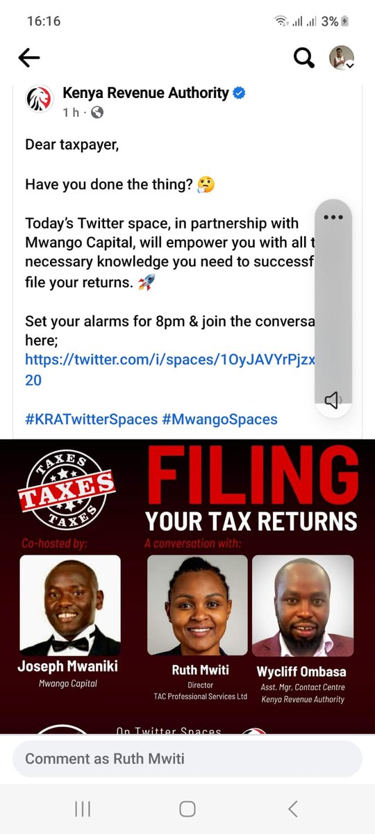 File your tax returns.