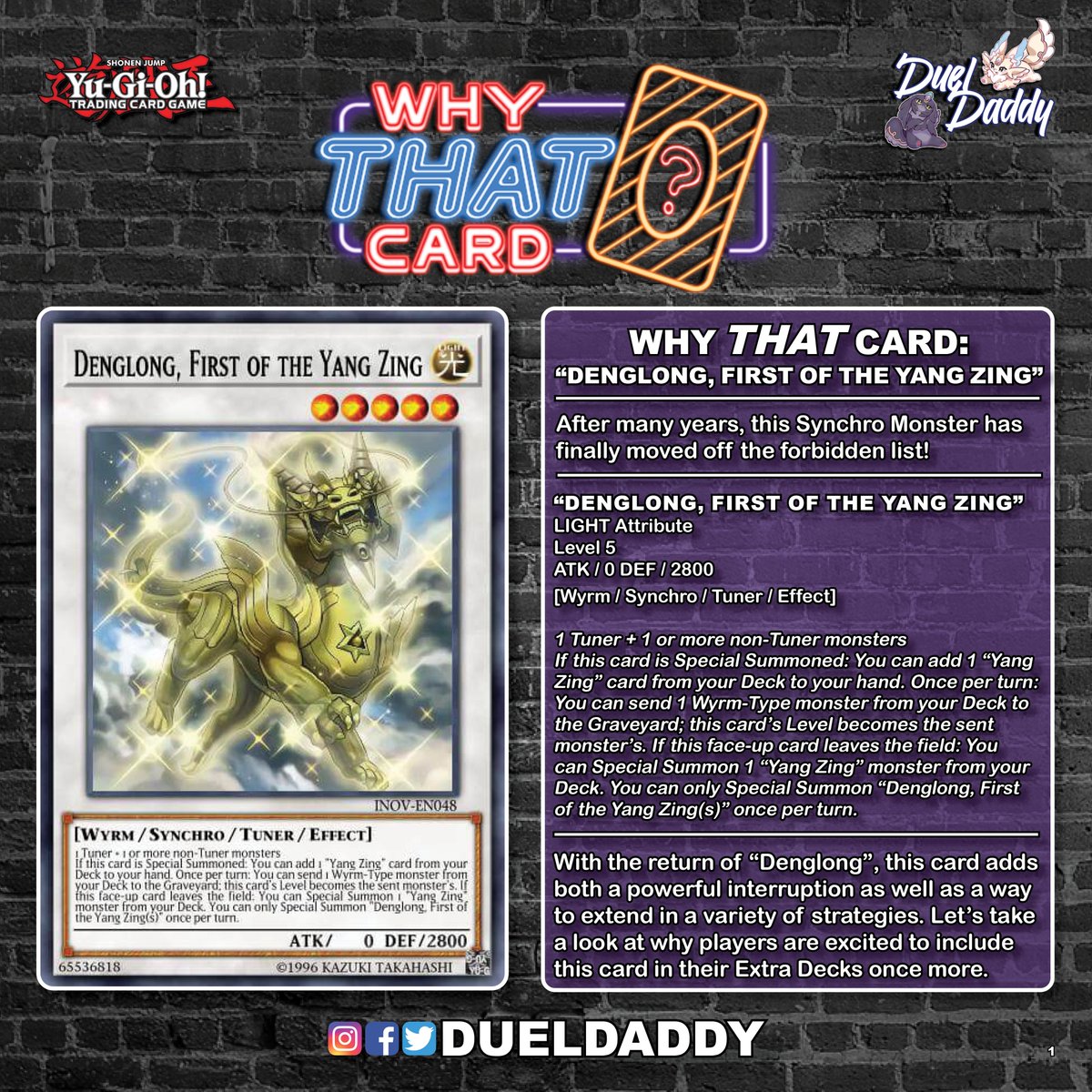 Feel like I'm a little late to the party with this one, but I've been busy, haha. For my next #whythatcard , I'm taking a look at why people are so hyped Feel like I'm a little late to the party with this one, but I've been busy, haha. For my next #whythatcard , I'm taking a look at why people are so hyped