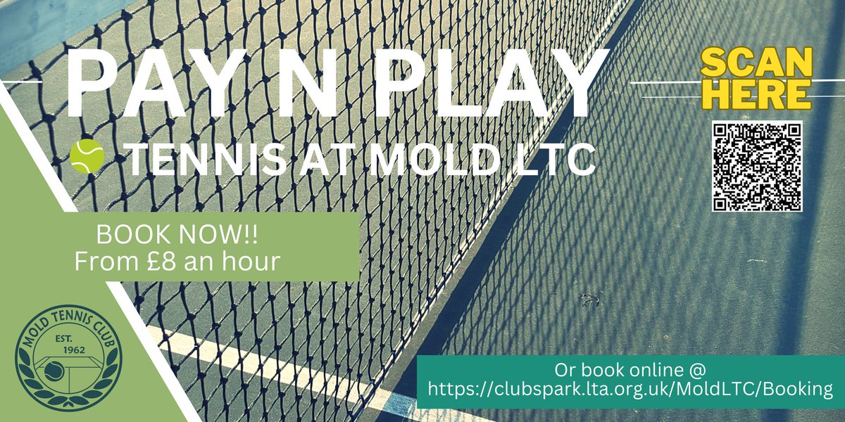 From June 1st we are now offering our courts to the public to hire. With our new state of the art gate we are able to safely provide facilities to the public. #nwaleshour #tennisforeveryone #payandplay