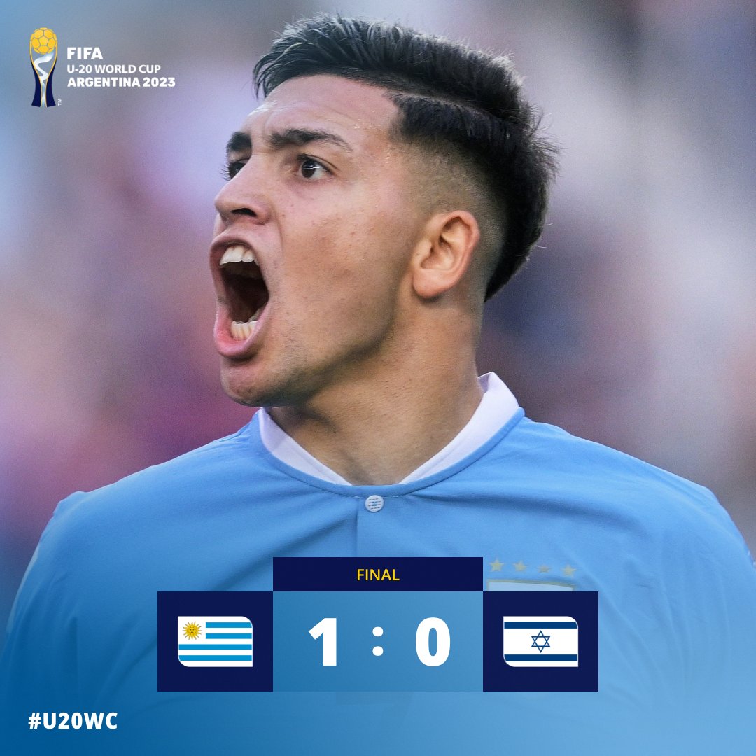 ¡A LA FINAL URUGUAY NOMÁ! 🇺🇾👊

#U20WC