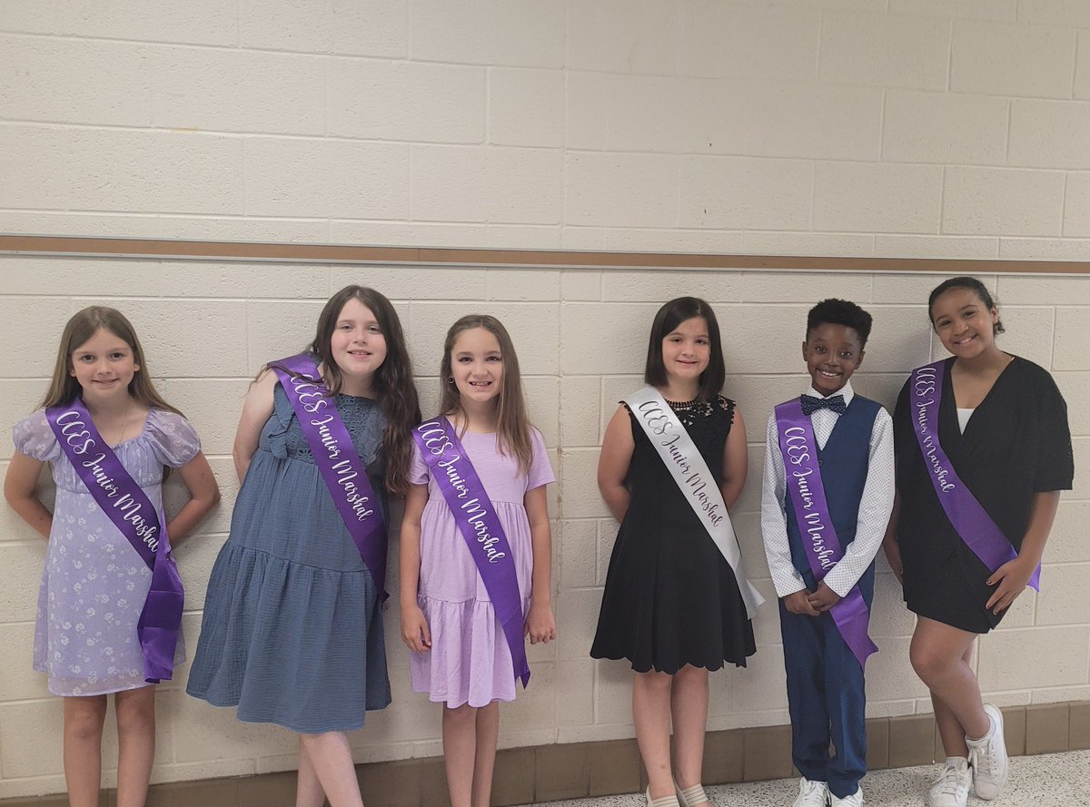 Caleb's Creek Elem (@ccescrocsrock) on Twitter photo We have the sweetest Junior Marshall's for our bridging ceremony today. We have the sweetest Junior Marshall's for our bridging ceremony today.