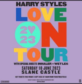 Are you attending the Harry Styles concert in Slane this Sat? Due to a cancellation we have a limited number of rooms available. Matthew's bus run a service from the hotel to the concert. For more info call our reservations team on 01 6906666 or visit bit.ly/42rGUWT