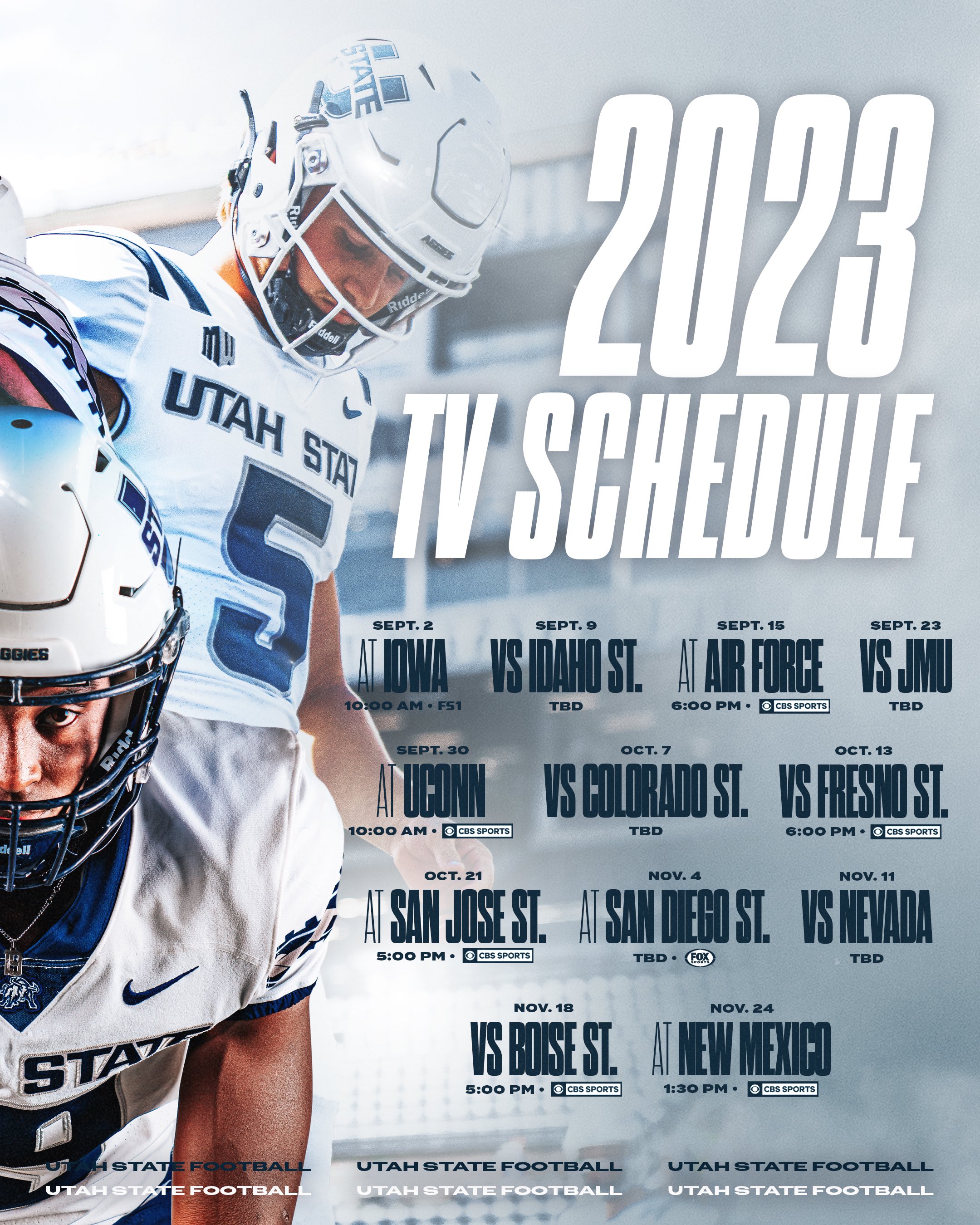 Usu on sale football schedule
