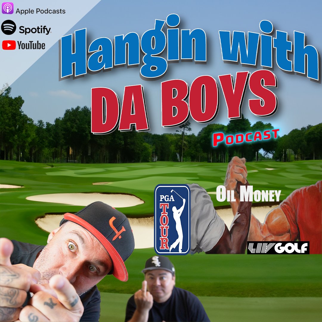 New episode is live on all major platforms! #podcast #PGAandLIV #daboys #fortheboys