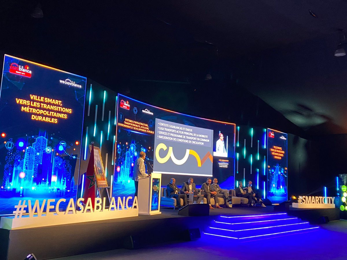 #Live Let's discuss I "Ville smart, vers les transitions métropolitaines durables"

🌍 Casablanca partage sa démarche d'attractivité #WeCasablanca au Hyatt Regency Casablanca

#smartcity2023 #SmartCityCasablanca #technology #Conference #developpementdurable #environnement #NCA
