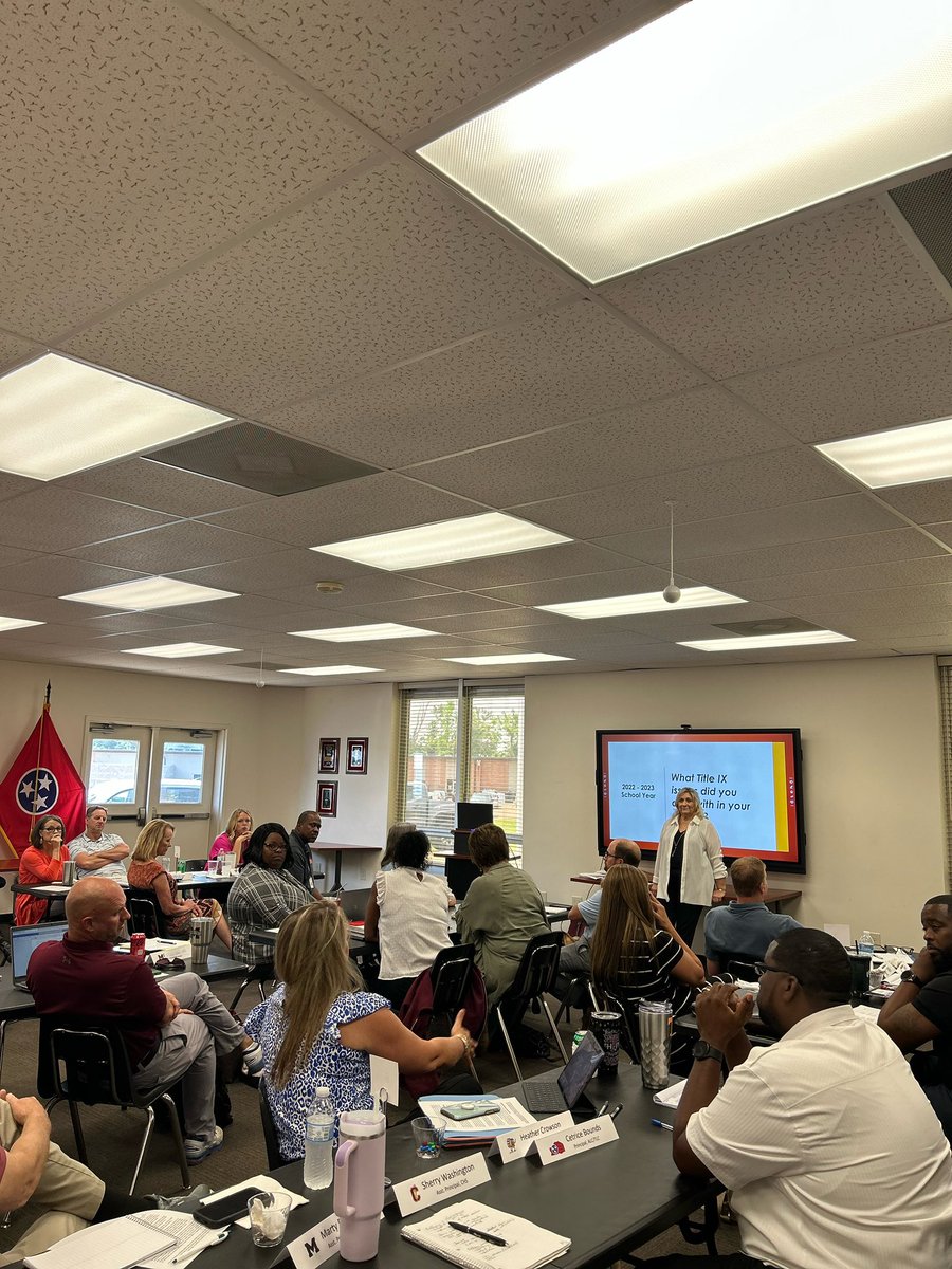 TCSchools_'s tweet image. Closing out 22-23 and preparing for 23-24…Day 1 of our Summer Administrators’ Institute for @TCSchools_ principals, assistant principals, and supervisors  #endlesspossibilities #studentcentered