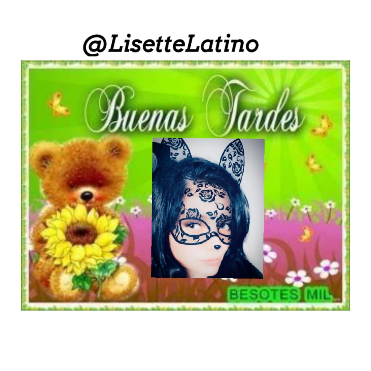 LisetteLatino's tweet photo. Buenas tardes princesa @lisette_morelos esperando que estés de lo mejor y recibas nuestro cariño incondicional besos https://t.co/rlgdXuGM2Q