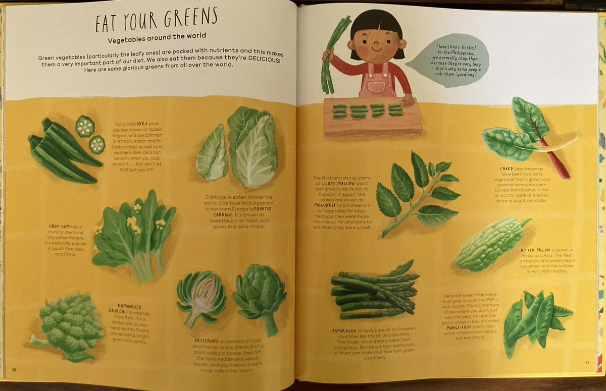 KateHeap1's tweet photo. Bursting with detail, #WelcometoourTable is a wonderful exploration of food from around the world. This is the kind of book kids will come back to again and again.
@lauramucha @rocketandsquash @HarrietLynas @NosyCrow https://t.co/Fl2wSKxhy0