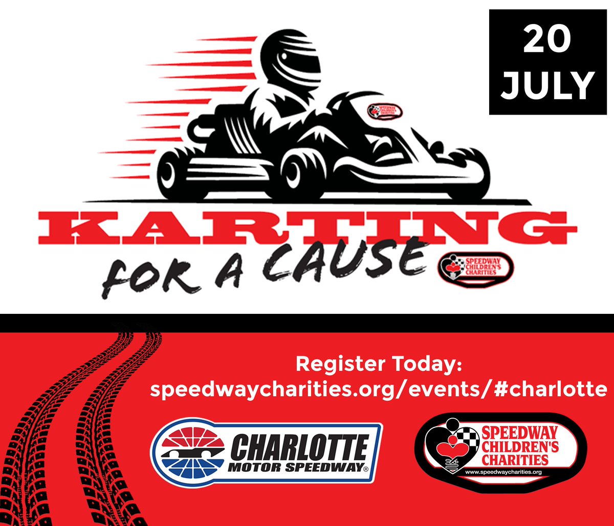 Do you have a NEED FOR SPEED??💨 Support Speedway Children's Charities 3rd Annual Karting for a Cause!❤️ You bring the energy, we bring the karts! 😎 Register TODAY: 🔗 bit.ly/KartingForACau… #kidswin // #kidswinclt