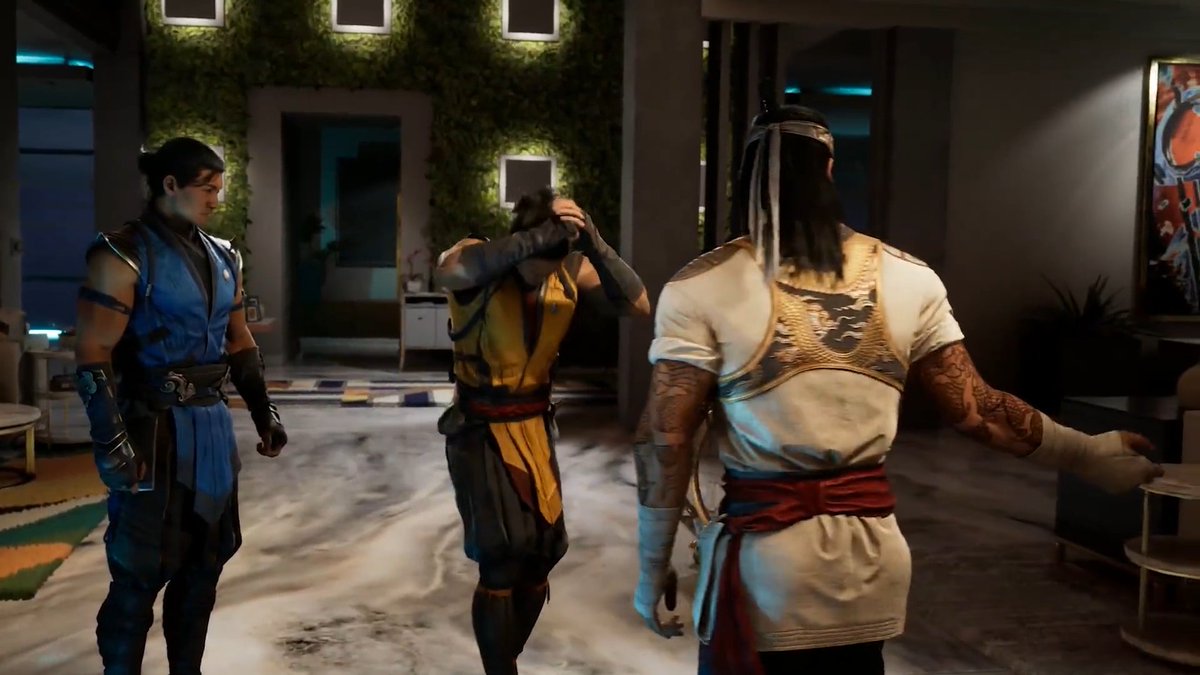 Scorpion looks like SubZero's younger brother now