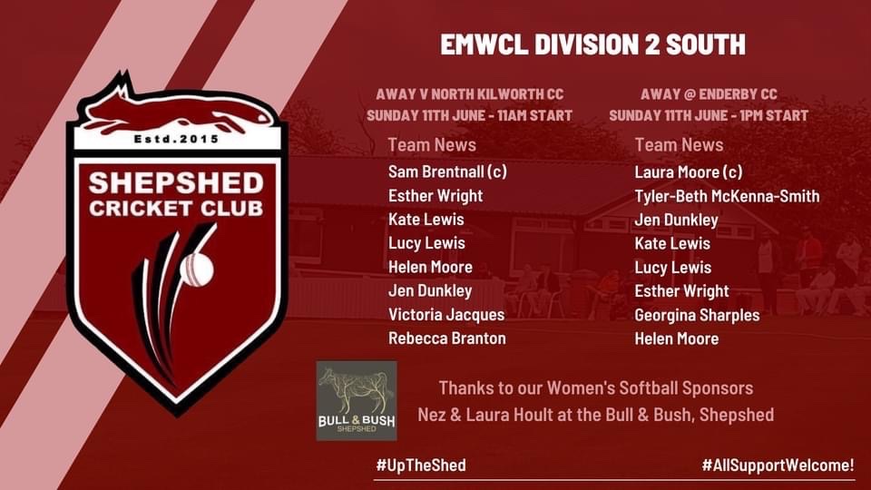 Shepshed CC Women & Girls tweet media