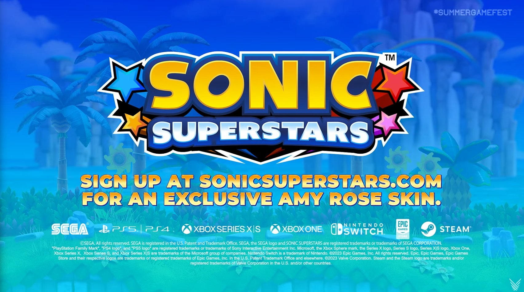 Sonic Superstars (PC) -  Exclusive (Xbox Series X / PS4 / PS5 /  Nintendo Switch)