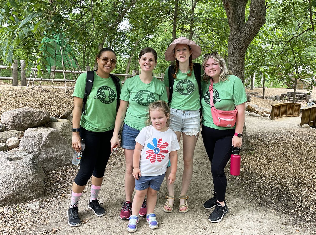 #TeamLinnArea enjoyed the outdoors at Corridor Corporate Games Nature Walk at Wickiup Hill Learning Center! We had a great time walking the beautiful trail and exploring the nature center's educational habitats and exhibits! 🌳🌼 #WeAreFamily #InTheCommunity