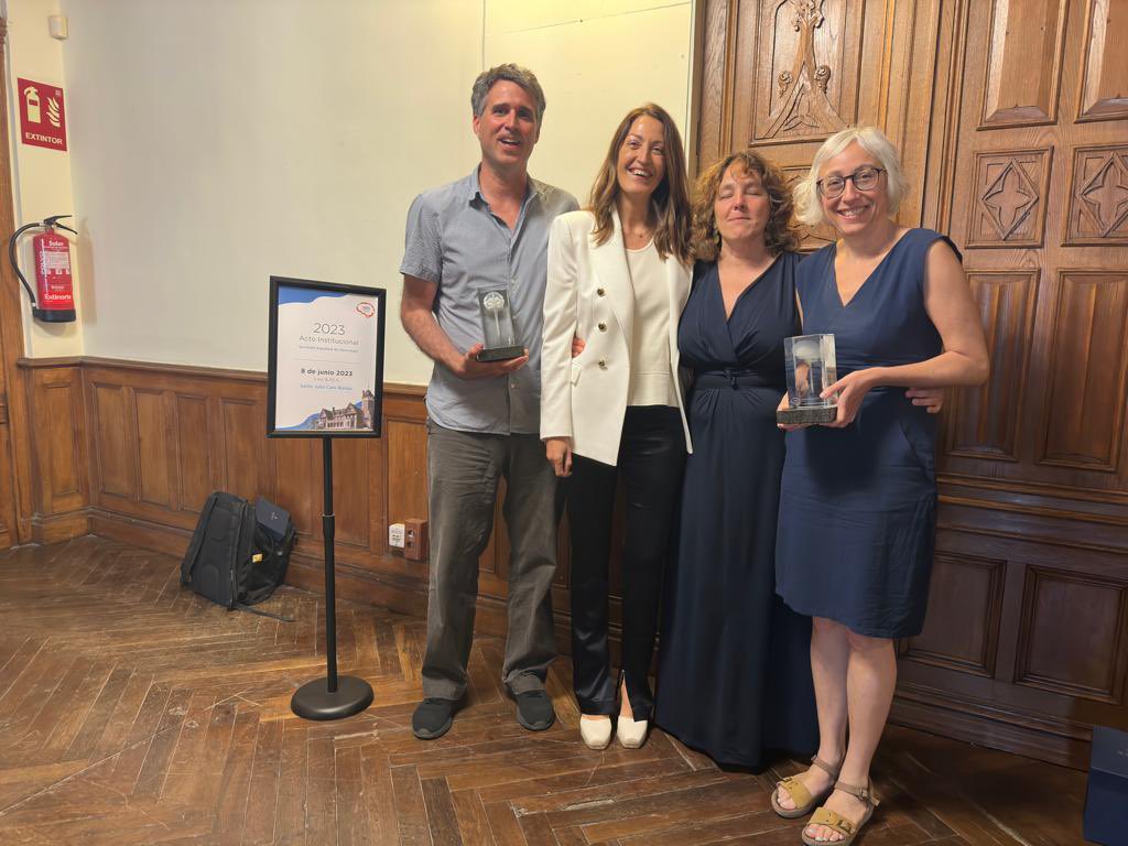 Enhorabuena a los ganadores del Premio de la SEN Ictus-2022 Científico: Natalia Perez de la Ossa y Marc Ribó!