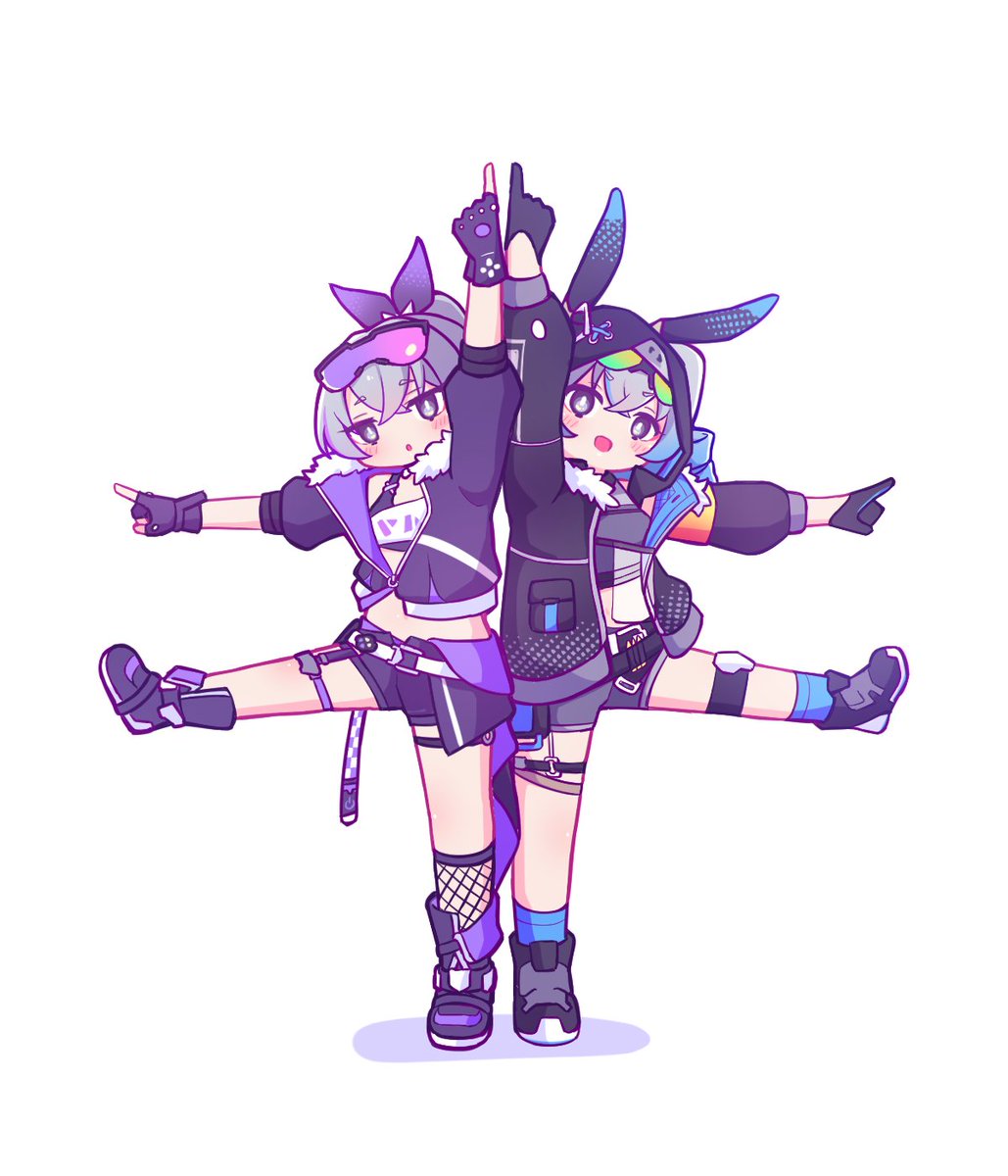 Silver Wolf & Haxxor Bunny
#HonkaiStarRail #HonkaiImpact3rd