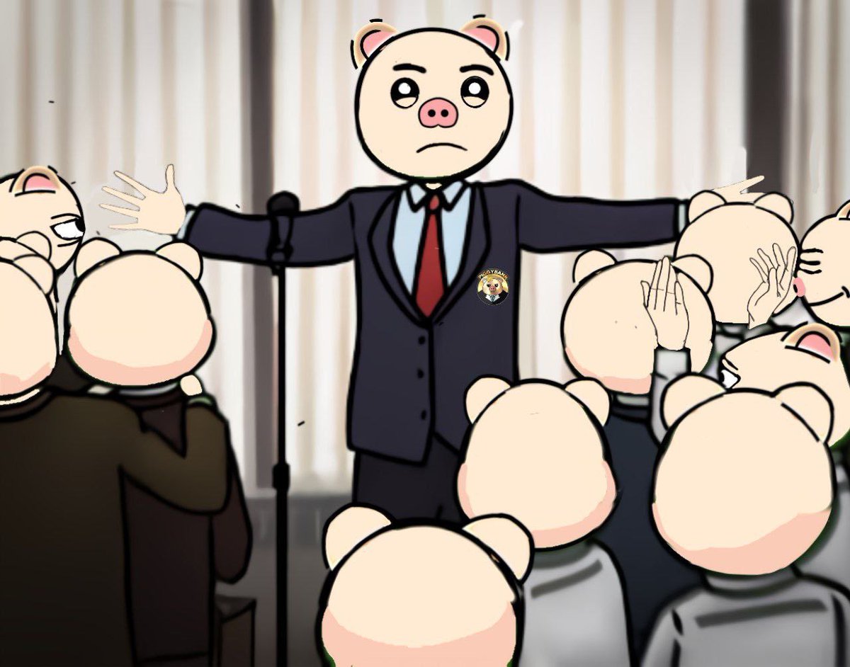 #PiggyBank is here, and it's making waves in the meme token universe!

Prepare yourself for an extraordinary journey as this token captures the hearts and wallets of crypto enthusiasts worldwide

With CEX listings and marketing very soon all thanks to our amazing community
#PBANK