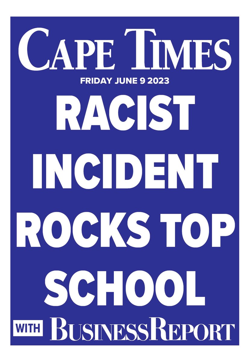 CapeTimesSA's tweet photo. In your Cape Times today https://t.co/DbSNF0l76b