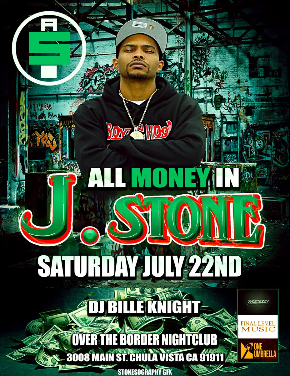 DJBILLEKNIGHT's tweet photo. SAN DIEGO
🏁ALL MONEY IN 🏁
@jstone_allmoneyin
@djbilleknight
SATURDAY JULY 29th
#Oneumbrella
#FinalLevelMusic
#SyckCeezy
Now Booking Openers Inbox Me !!!! https://t.co/6FbGdcSTJZ