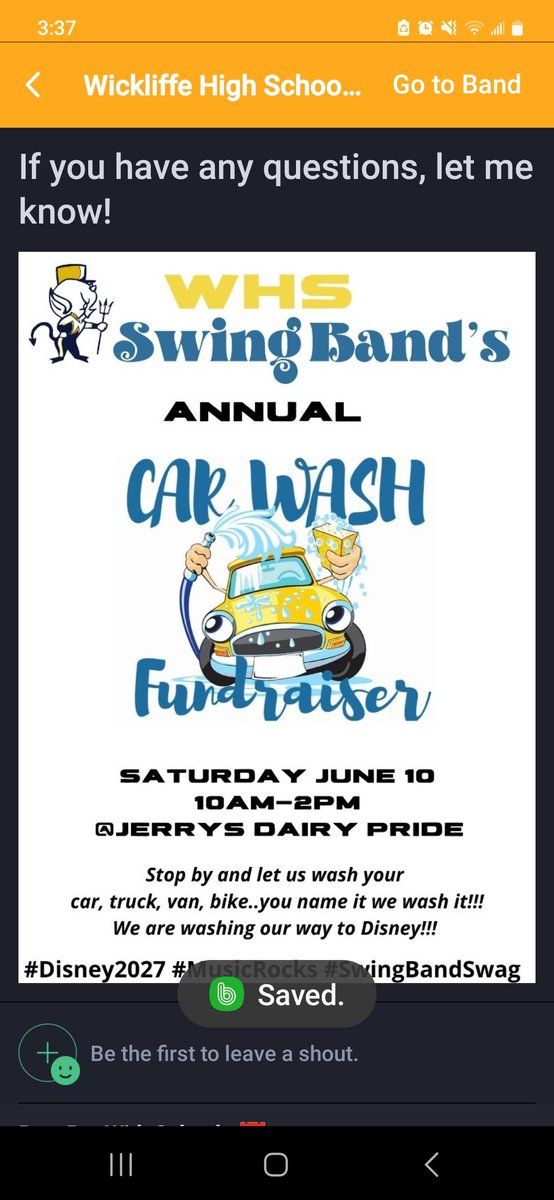 igo2alotofHSFB's tweet image. Car wash Saturday @NHPreps @ESPNCleveland 
@wickliffesuper 
#devilup