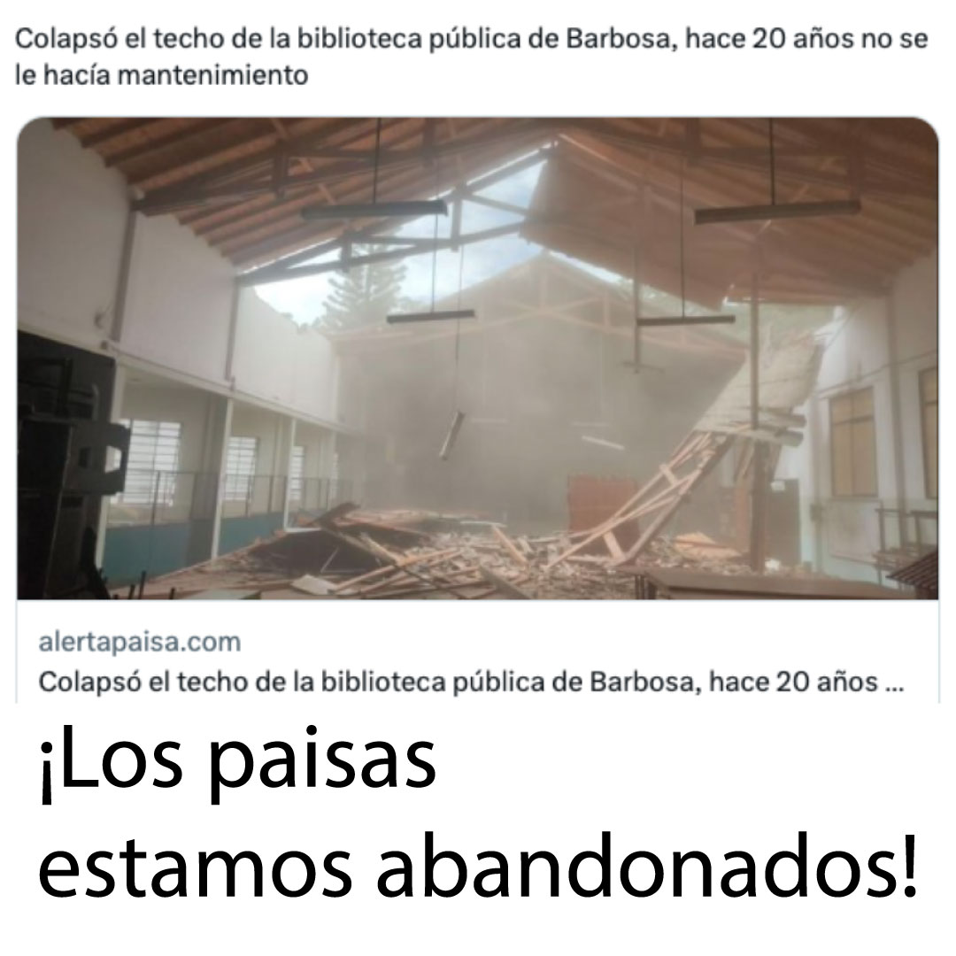 antioconparche's tweet image. La administración ha dejado de lado la importancia de la educación en los jóvenes y los espacios adecuados para el desarrollo necesitamos una Antioquia federal para poder invertir en lo que necesitamos  #antioquiafederal #ELPARCHEESTOBON