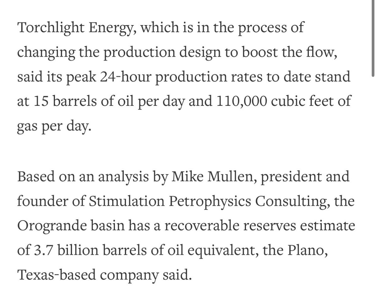 @_bluesheets You should focus on Mike Mullen Research conducted by stimulation Petrophysics Consulting firm which says 3.6 barrels of oil and Natural Gas instead of useless allegations