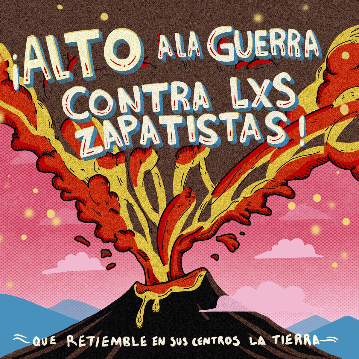 Sus balas no van a callar la resistencia. Ellxs siembran muerte, nosotrxs sembramos rebeldía
#PorLaPaz #ConLasZapatistas #ParemosLaGuerra