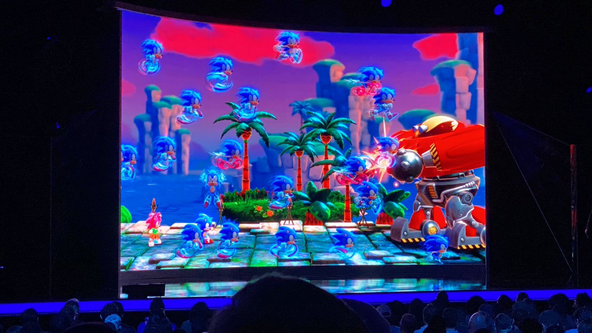 New 2D Sonic Superstar coming out Fall 2023!

✅New Look
✅New abilities and power ups
✅Team up with friends! (Up to 4 players) 

#SummerGameFest