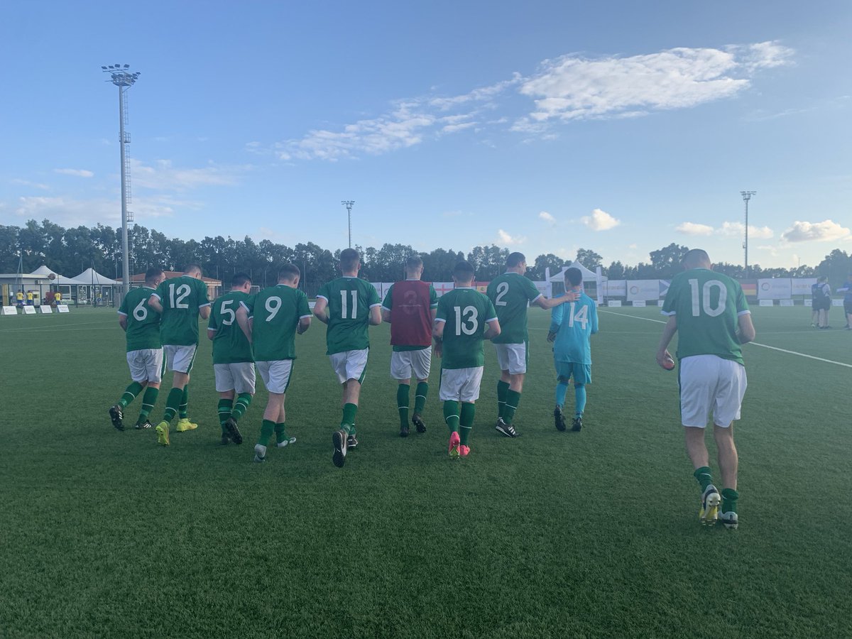 FULL TIME | #IREENG England 🏴󠁧󠁢󠁥󠁮󠁧󠁿 3 - 1 Ireland 🇮🇪 The boys left everything on the pitch today but wasn’t our day 👊 ⚽️ Dillon Sheridan Still a lot to play for with the 3rd / 4th place play off on Saturday 🇮🇪 #IRECP | #Euro2023 | #COYBIG | @IrelandFootball | @FAIreland | @ifcpf