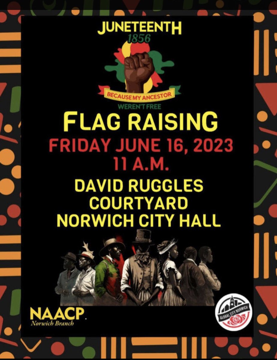 Yale_WWN's tweet photo. Celebrating Freedom through Juneteenth!

Check out all of the beautiful and informative Juneteenth celebrations beginning next week through next weekend and be sure to attend!

https://t.co/dPz9i3Ggje https://t.co/JpU3onnAos