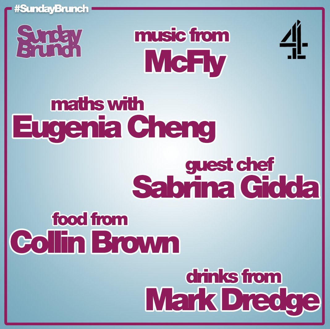 Sunday Brunch tweet media