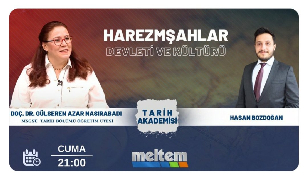 GNasirabadi's tweet photo. 9 Haziran Cuma saat 21.00 @HasanBozdoogan @tvmeltem https://t.co/B2kzBVDchE