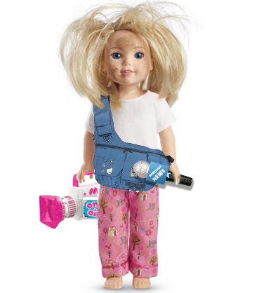 Going live at noon as the morning reporter who’s been wearing the same hair and makeup done at 3am